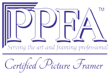 PPFA Certified Picture Framer
